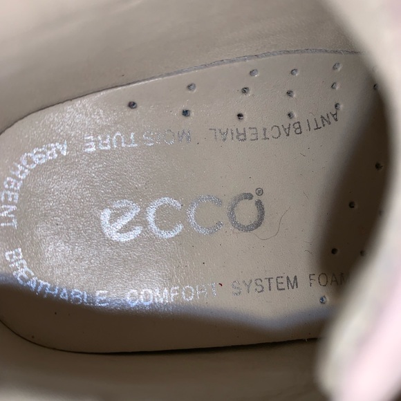 Infant Ecco Light Pink Leather Boots - Picture 4 of 7